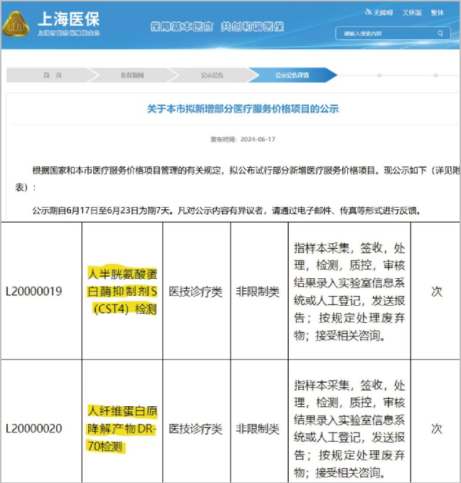 bbin宝盈集团官网生物多谱达®DR-70，卫长卫®CST4喜获上海市物价！